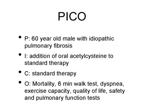 Pico P Year Old Male With Idiopathic