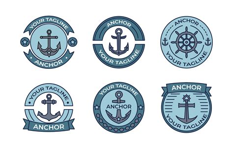 Vintage Anchor Logo 15694513 Vector Art at Vecteezy