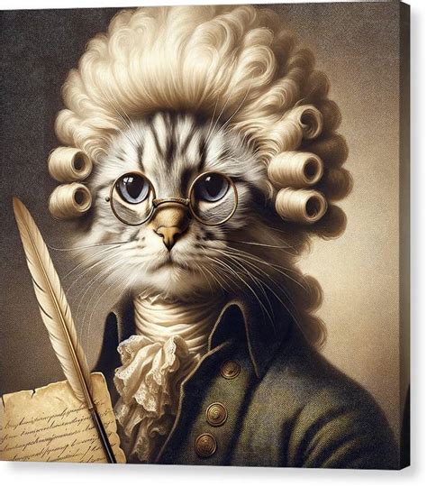 Cat Art Test 3 - Canvas Print – artAIstry