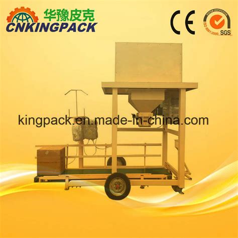 Open Mouth Bag Automatic Granule Packing Machine For Charcoals China