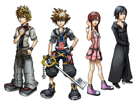 Sora Roxas Kairi Xion Kingdom Hearts Photo 23352497 Fanpop