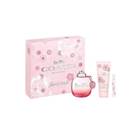 COACH FLORAL BLUSH PERFUME GIFT SET FOR WOMEN 3 PIECES - Perfume House Bangladesh