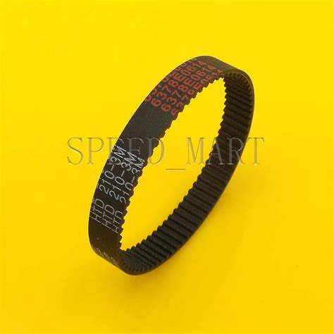 Pcs M Htd Mm Timing Belt Tooth Cogged Rubber Geared Mm Wide