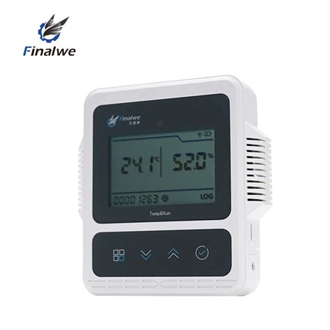 High Precision Smart 4G Digital Thermo Hygrometer For Cold Chain