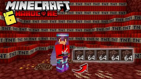 Destroying Nether To Find Unlimited Netherite In Minecraft Hardcore