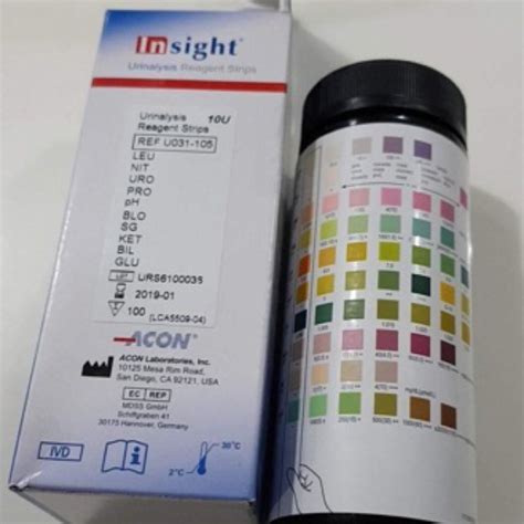 INSIGHT URINALYSIS REAGENT STRIPS Lazada PH