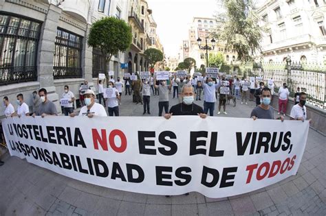 Coronavirus En Asturias Protesta De Los Hosteleros Del Ocio Nocturno