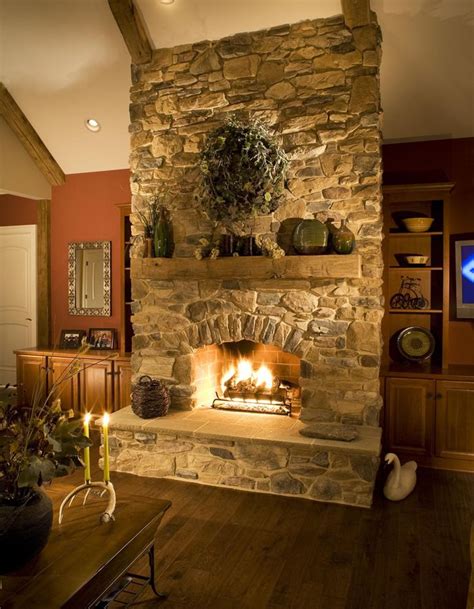 Rock Fireplace Design Ideas - fireplacenow.co