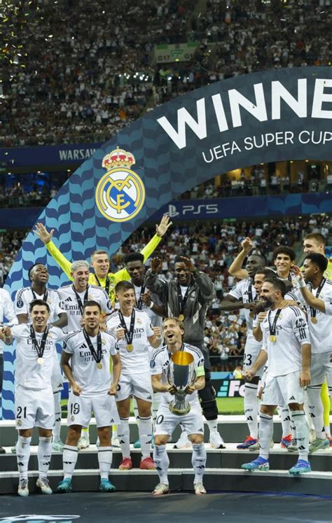 El Real Madrid Logra La Supercopa De Europa Tras Vencer A La Atalanta