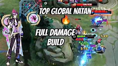 Natan Full Damage Build Natan Jungler Top Global Natan YouTube