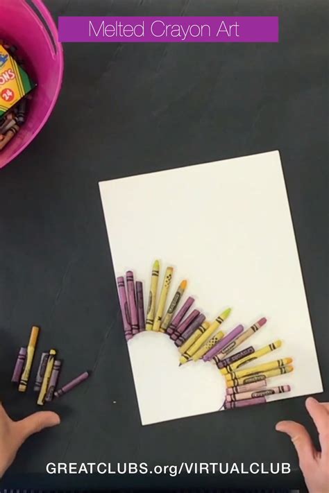 Melted Crayon Art Artofit