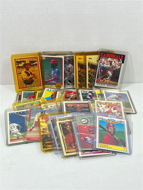 Lot Ozzie Smith Baseball Cards Estatesales Org