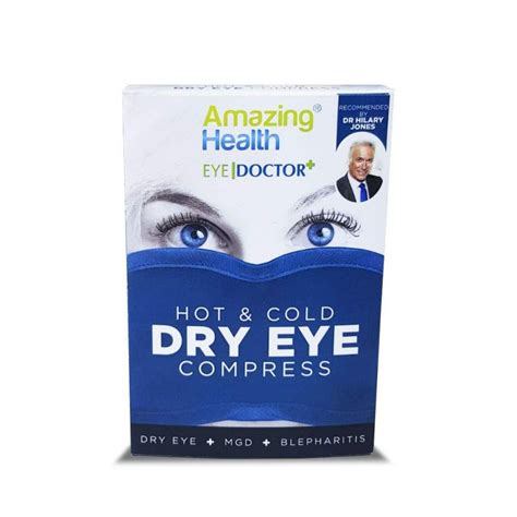 Amazing Health The Body Doctor Hot Eye Mask Compress Heat Bag For Dry