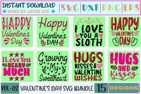 15 Valentines Day Svg Bundle Graphic By Thesvgfactory · Creative Fabrica