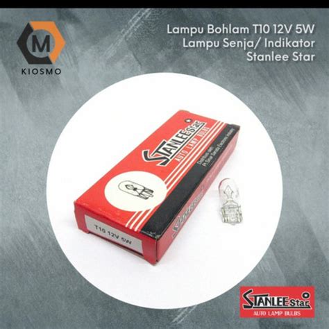 Jual Bohlam Lampu Stanlee Star Tancap Seri Senja T10 T 10 12V 5W 49