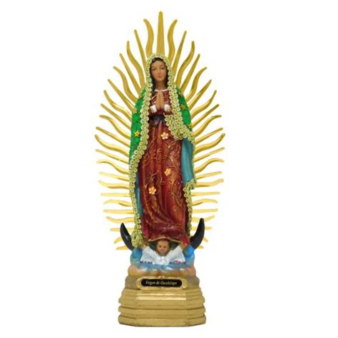 ValuueMax Our Lady Of Guadalupe Statue Finely Detailed Resin 8 Inch