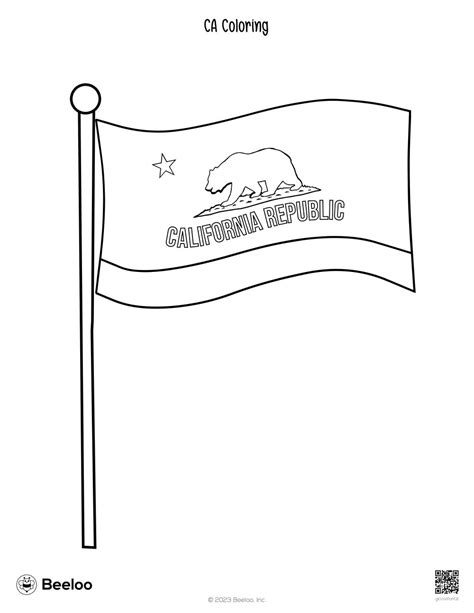 California-themed Coloring Pages • Beeloo Printable Crafts and ...