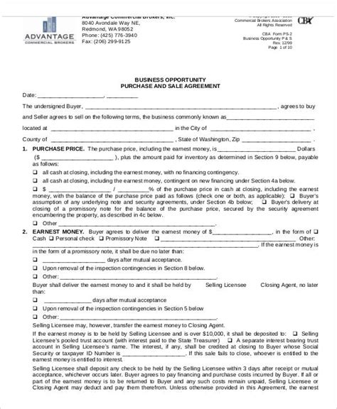 Business Agreement - 60+ Examples, Format, Pdf