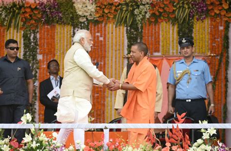 Yogi Meets Pm Modi Discusses New Up Cabinet Ibtimes India