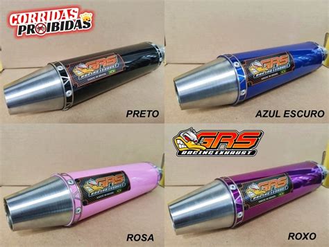 Escapamento Torpedo Inox Grs Racing Pop I Performance Mercado Livre