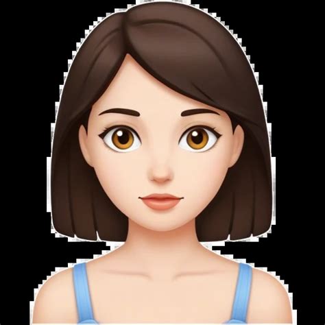 Sfw Nude Brunette Female Body Emoji AI Emoji Generator