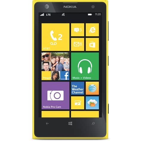 Nokia Lumia 1020 32 GB Yellow - Jarir Bookstore KSA