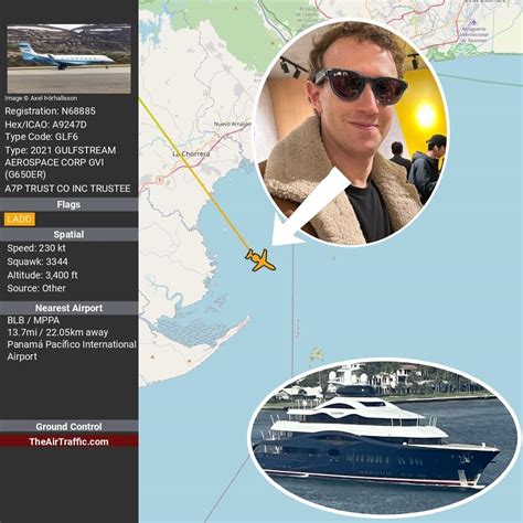 Party Like A Billionaire Mark Zuckerberg Takes Private Jet To His Megayacht Launchpad