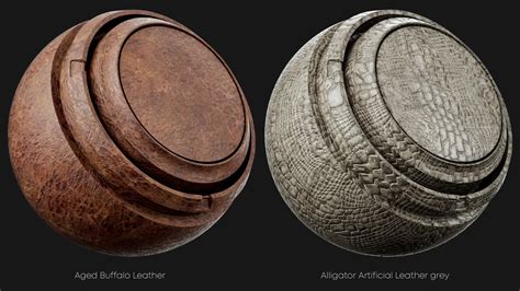 Leather Smart Materials For Substance Flippednormals