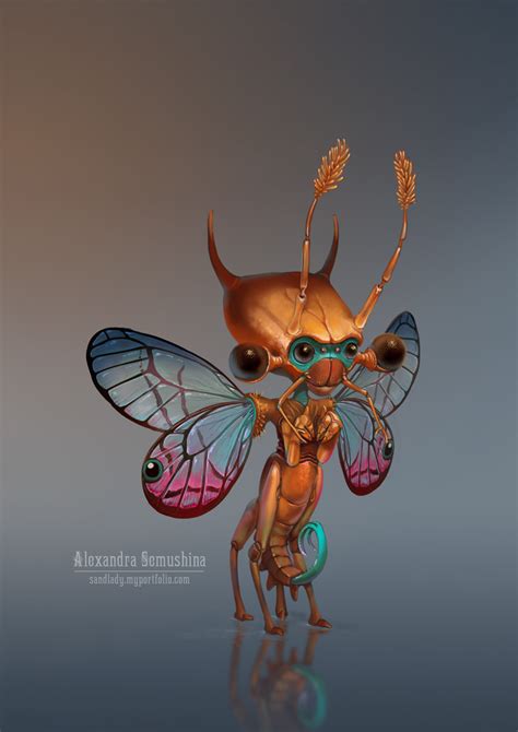 Cute insect aliens :: Behance