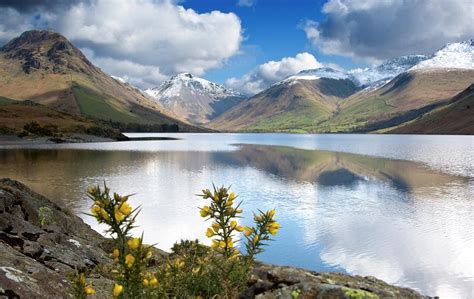 Mountains And Lake, Lake District Photograph by John Short | Fine Art ...