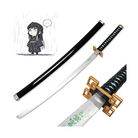 XFAK Katana Épée De Samouraï en Bois Anime Demon Slayer Katana Cosp