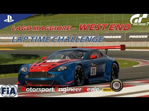 Gran Turismo 7 Lap Time Challenge Lago Maggiore West End Aston