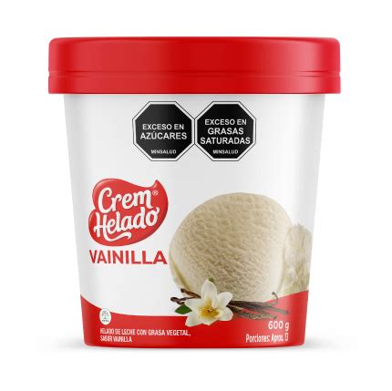 Crem Helado Litros Helado Vainilla Fresa Crem Helado La Vida Sabe