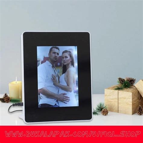 Jual Bingkai Foto Photo Frame Magic Mirror Square With Light Bss Di