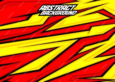 Premium Vector Racing Background Abstract Stripes With Yellowdeep