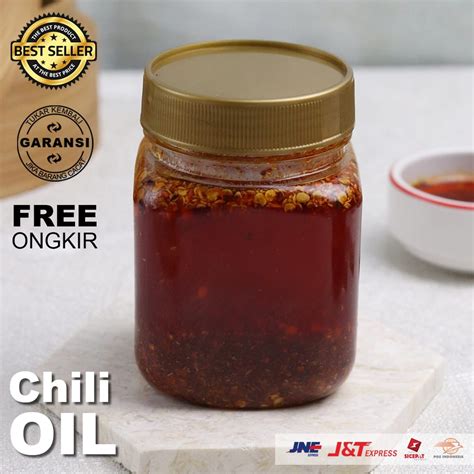Jual Bumbu Sambal Pedas Hot Chili Oil Extra Lada Untuk Bumbu Dimsum Gyoza Ml Shopee Indonesia