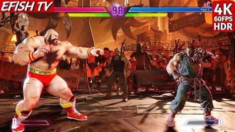 Zangief Vs Akuma Hardest AI Street Fighter 6 YouTube