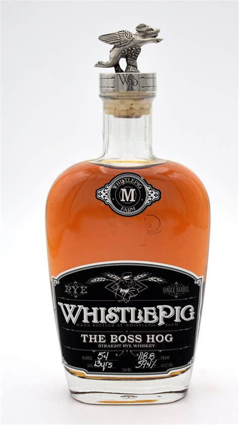 Whistlepig The Boss Hog 2nd Edition The Spirit Of Mortimer Rye Whisk