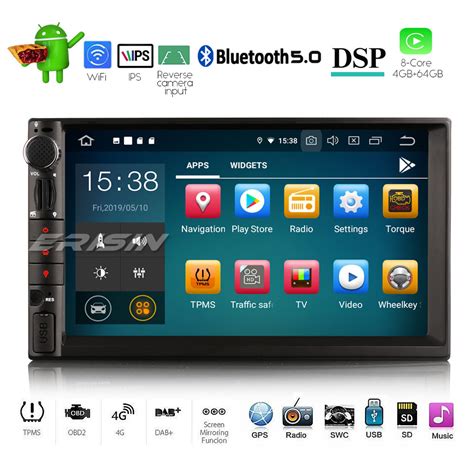 Erisin Es U Core Double Din Universal Android Car Stereo Radio