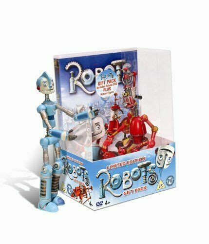 Blue Sky Studios Robots Limited Edition Dvd T Set With Fender Action