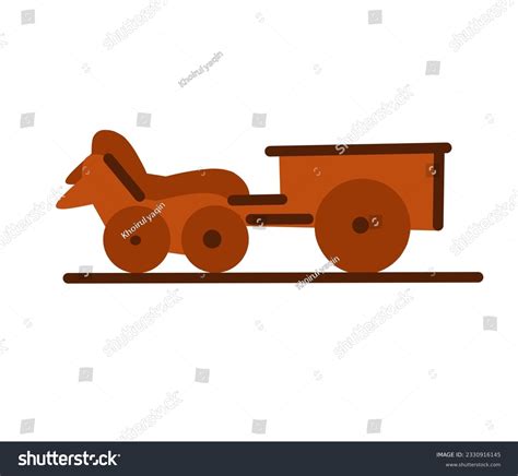 Terracotta Toys Vector Illustration On A White Royalty Free Stock