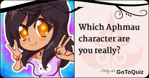 Aphmau What Character Are You