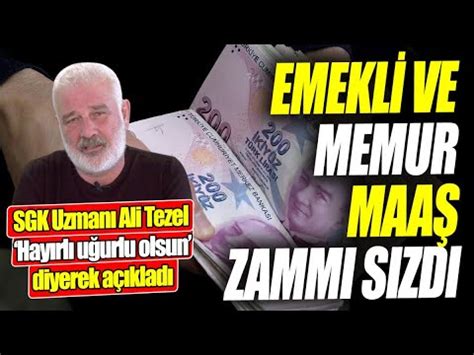 Emeklilere 2024 Temmuz da Müjde Zam Oranları Açıklandı YouTube