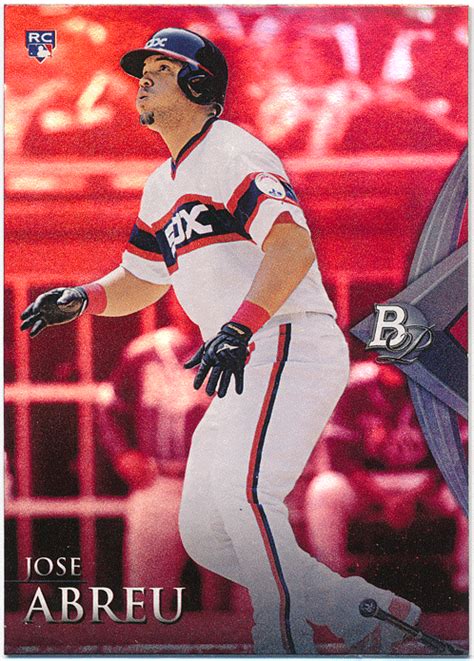 Yahoo Jose Abreu Mlb Bowman Platinum Rc Rookie