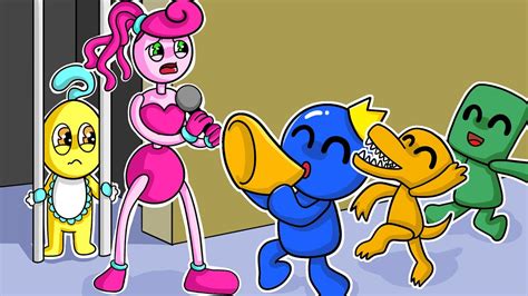 The Backrooms Rainbow Friends X Poppy Playtime Chapter 2 Animation Rainbow Friends Animation