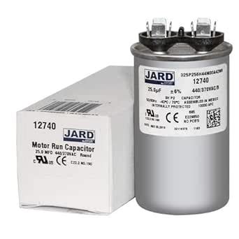 F Uf Mfd Volt Vac Ge Round Run Capacitor Jard Upgrade