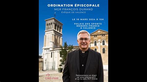 DIRECT Ordination épiscopale de Monseigneur François Durand YouTube