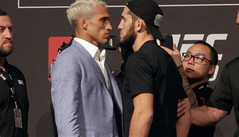 Ufc 280 Video Charles Oliveira Vs Islam Makhachev Faceoff