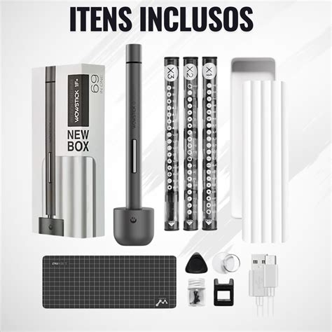 Xiaomi Wowstick 1f Pro 64 Kit Parafusadeira Pronta Entrega Blutu