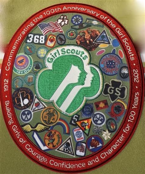 Pin On Girl Scout 100th Anniversary Patches